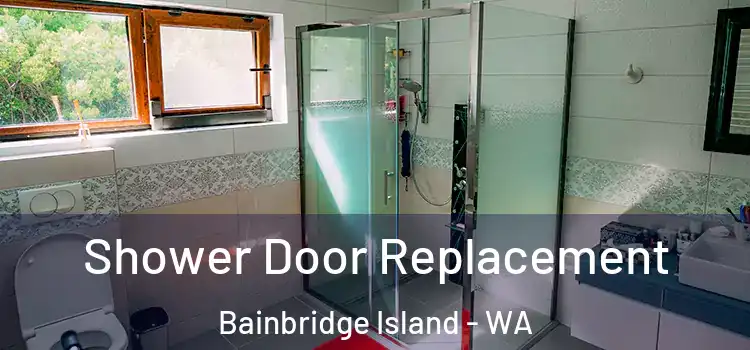 Shower Door Replacement Bainbridge Island - WA